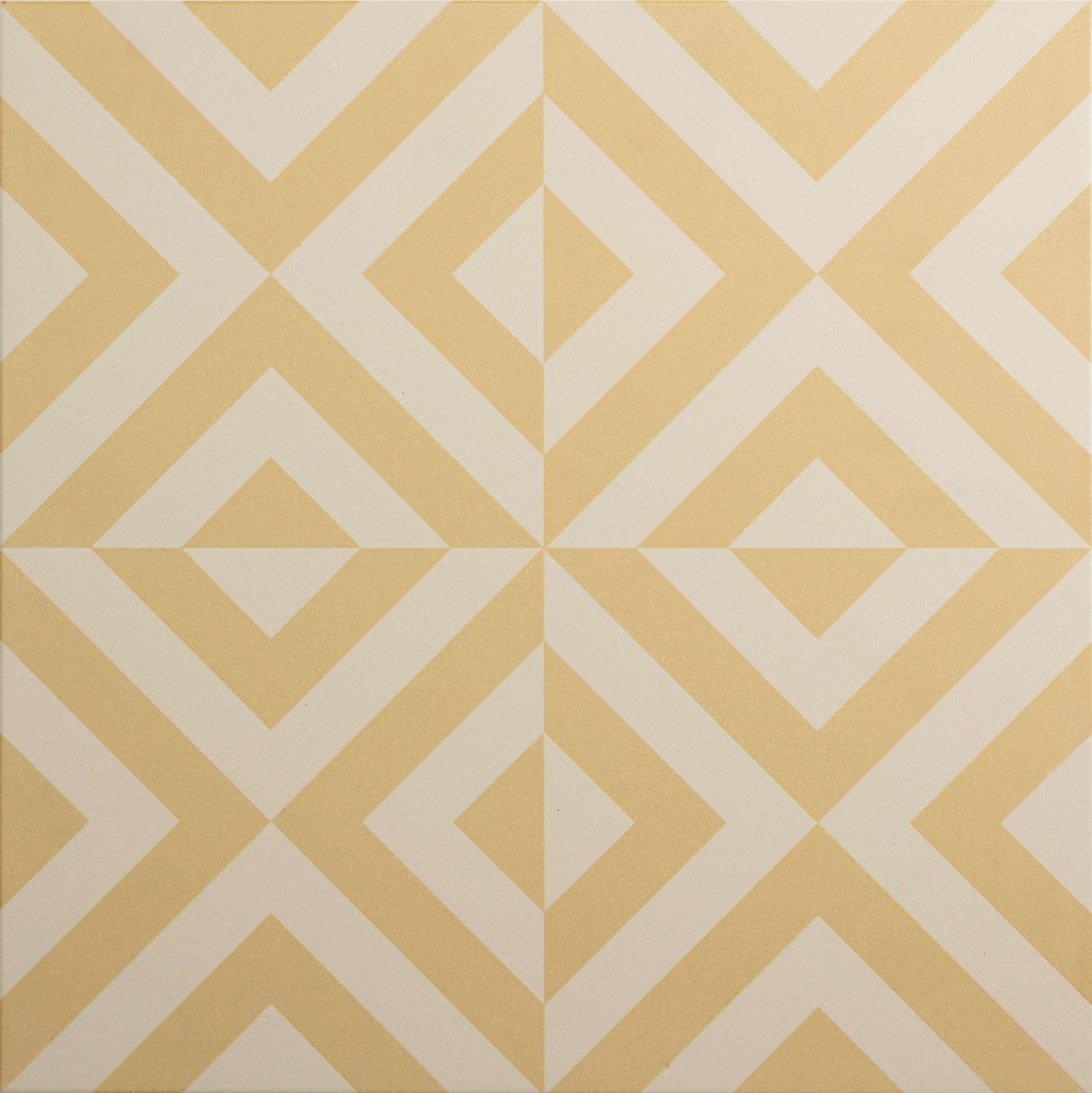 Original Style Odyssey Grande Penshaw Yellow on Chalk Tile 30x30cm