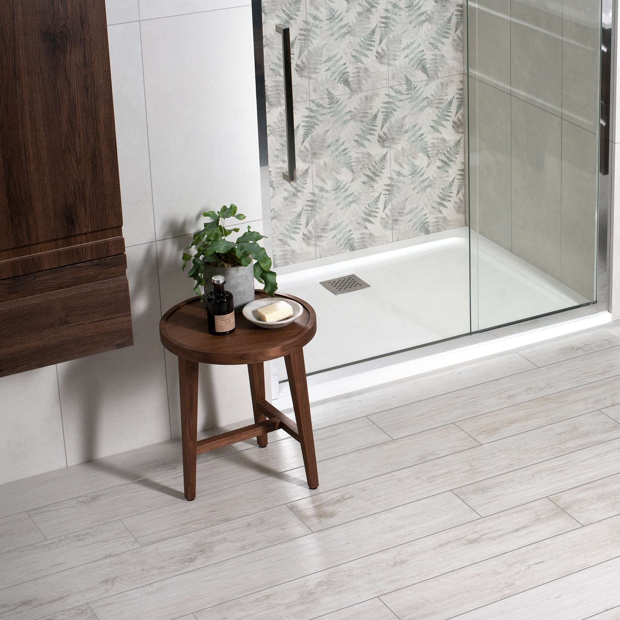 Original Style Tileworks Lignum White Natural Porcelain Wood Effect Tile 17x100cm