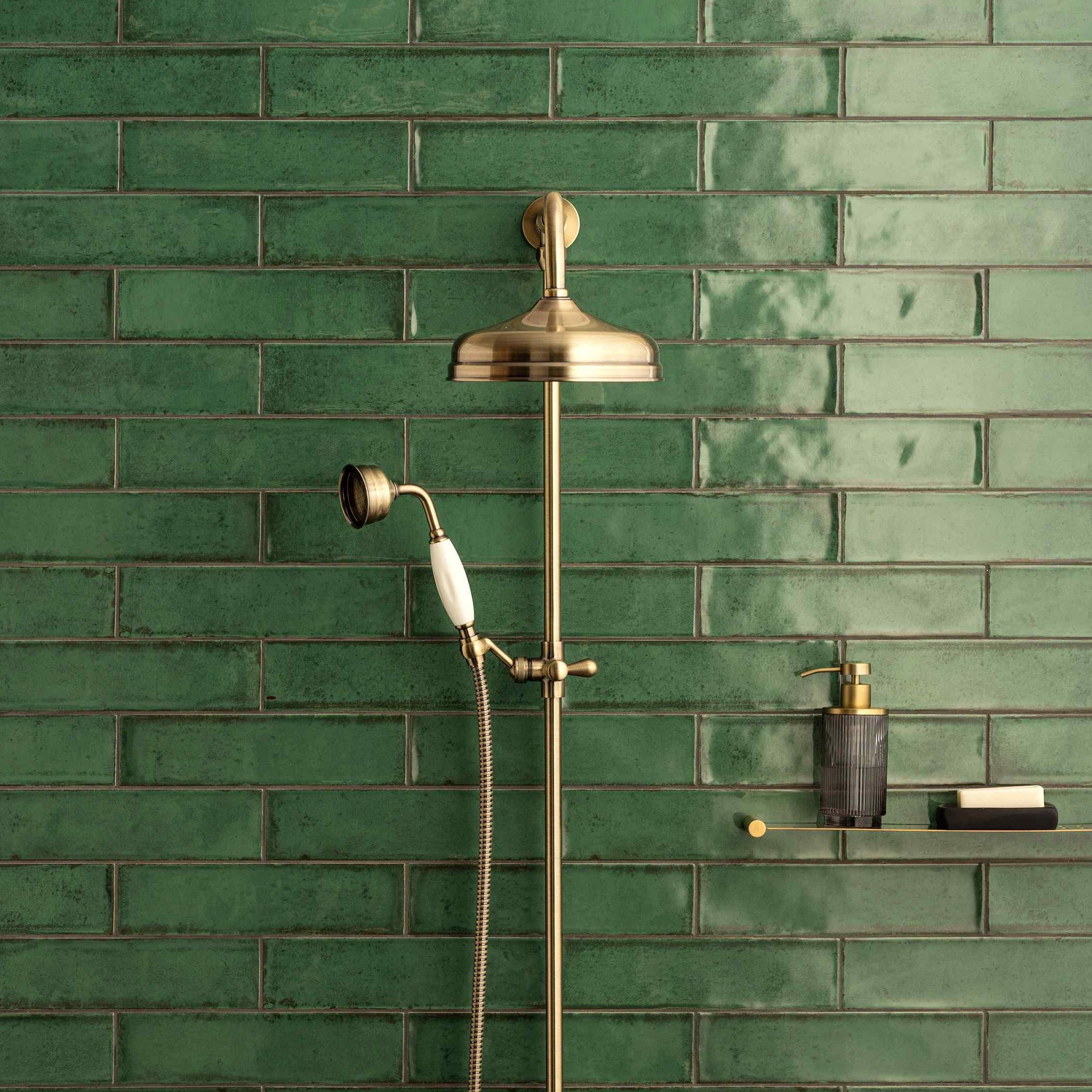 Original Style Tileworks Montblanc Emerald Tile 7.5x30cm