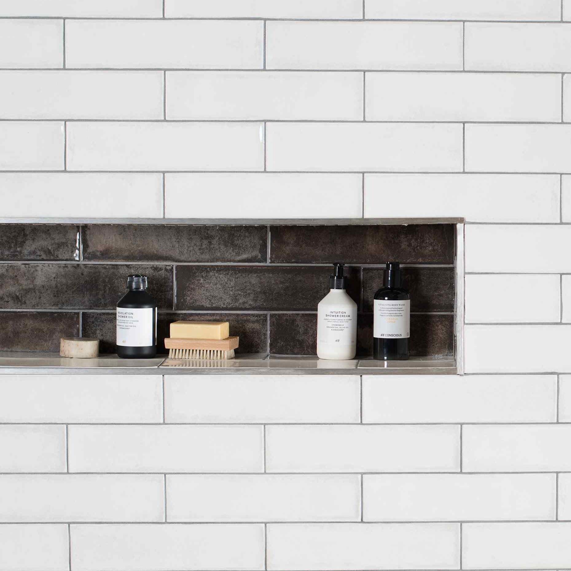 Original Style Tileworks Montblanc White Tile 7.5x30cm