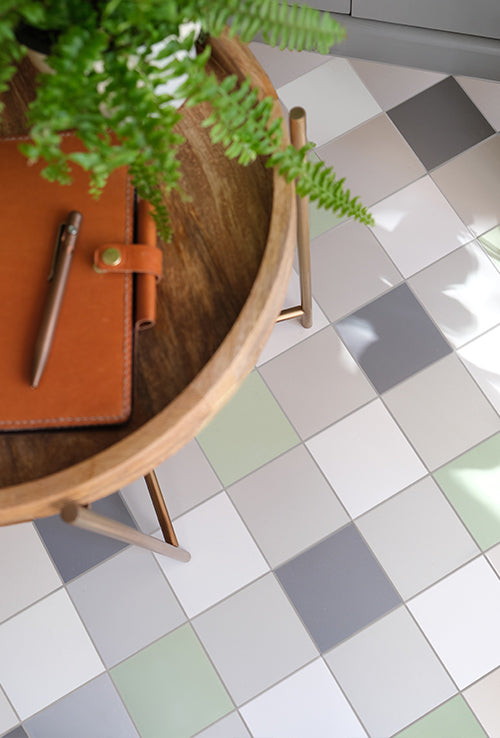 Original Style Victorian Dorchester 4-colour Spring Green Pattern