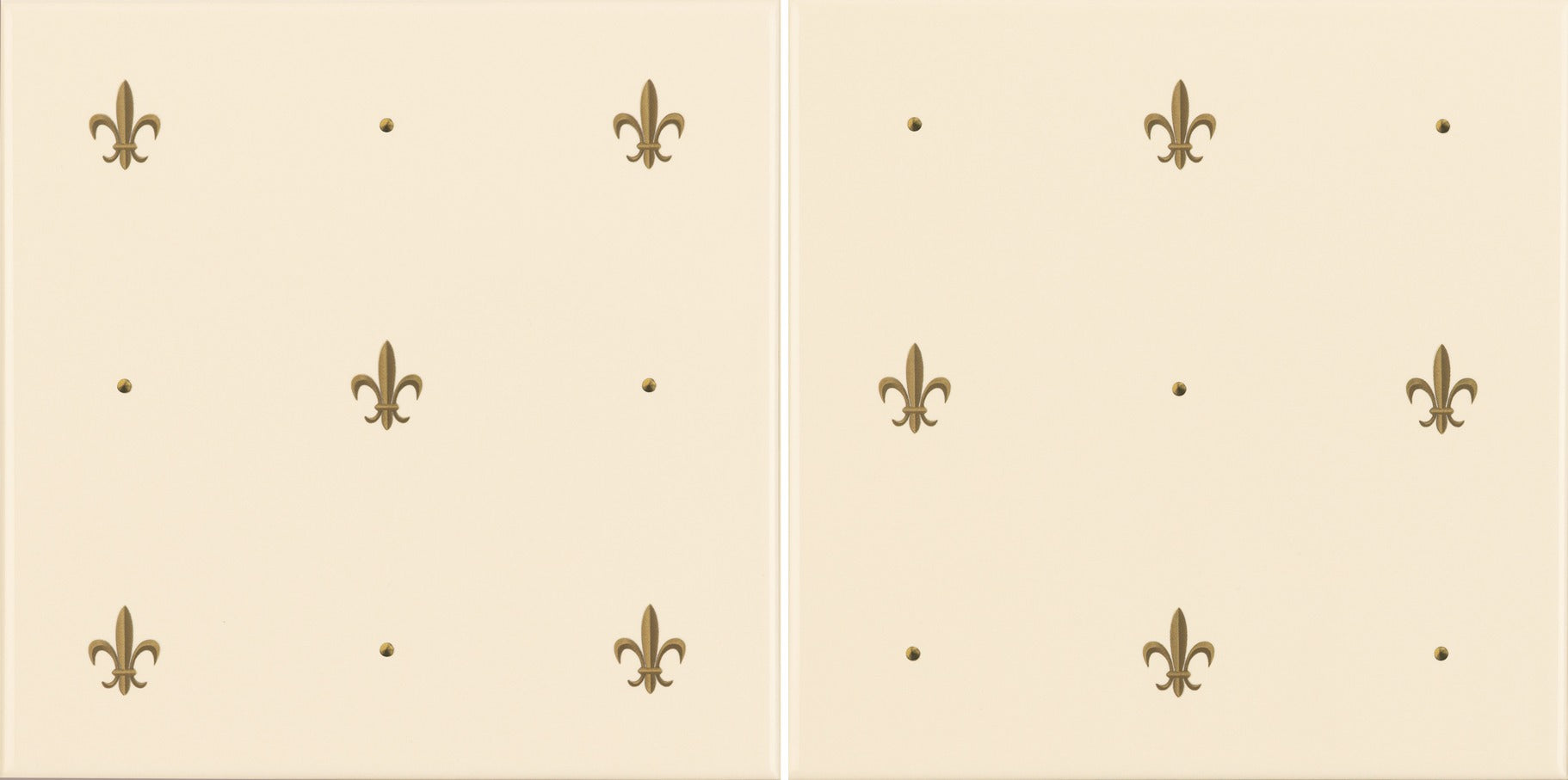 Original Style Artworks Fleur de Lis 2-Tile Set