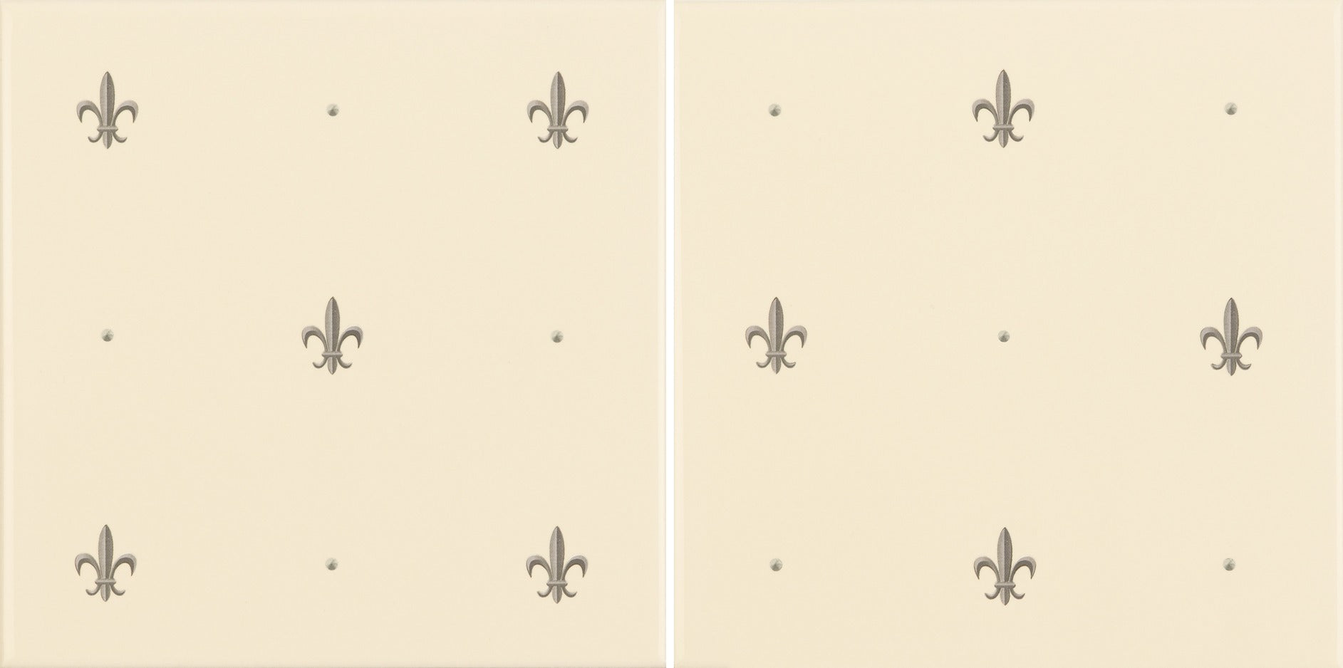 Original Style Artworks Fleur de Lis 2-Tile Set