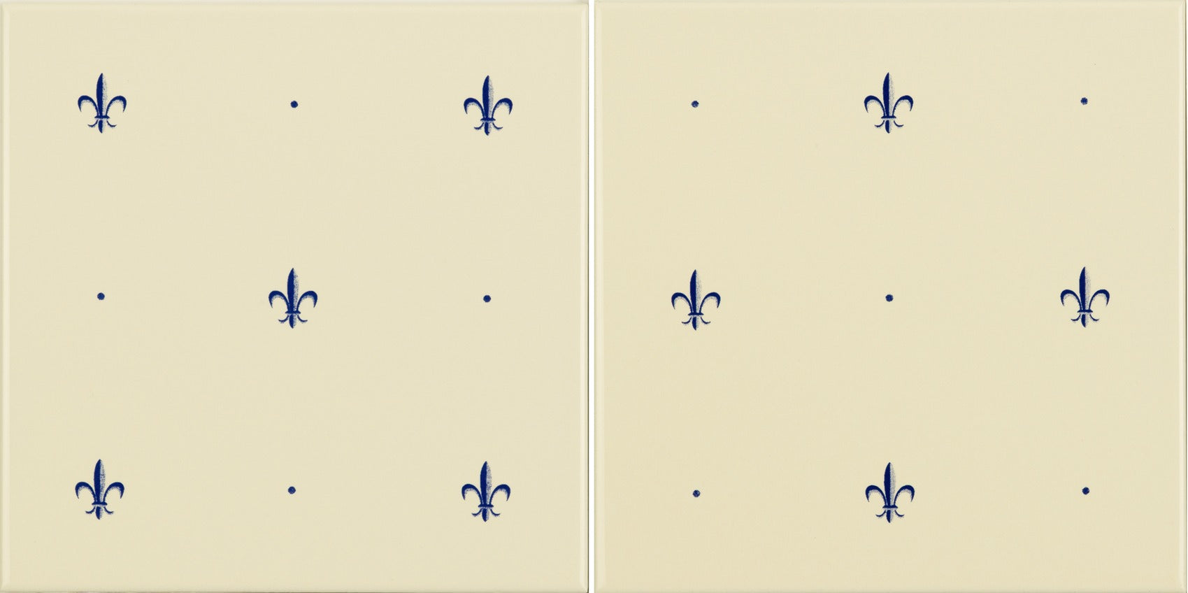 Original Style Artworks Fleur de Lis 2-Tile Set
