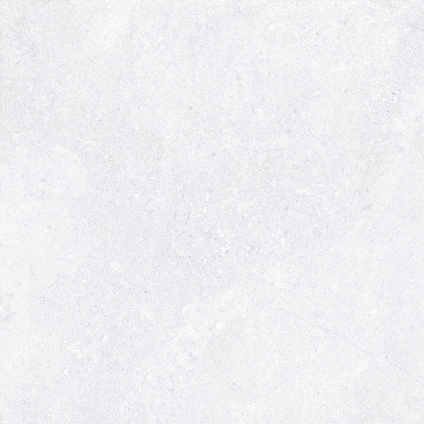 Lyric White Stone Effect Floor Tile 60x60cm