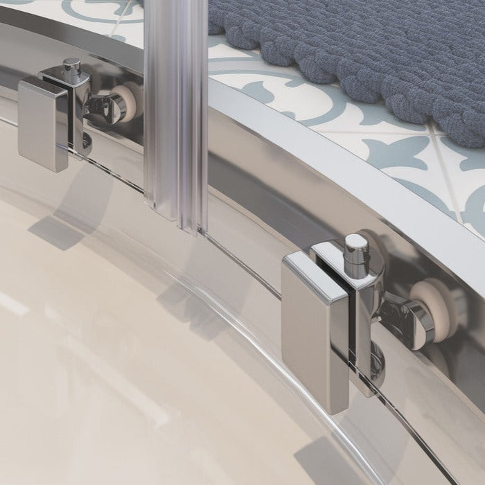 Quadrant Shower Enclosure 900mm Chrome
