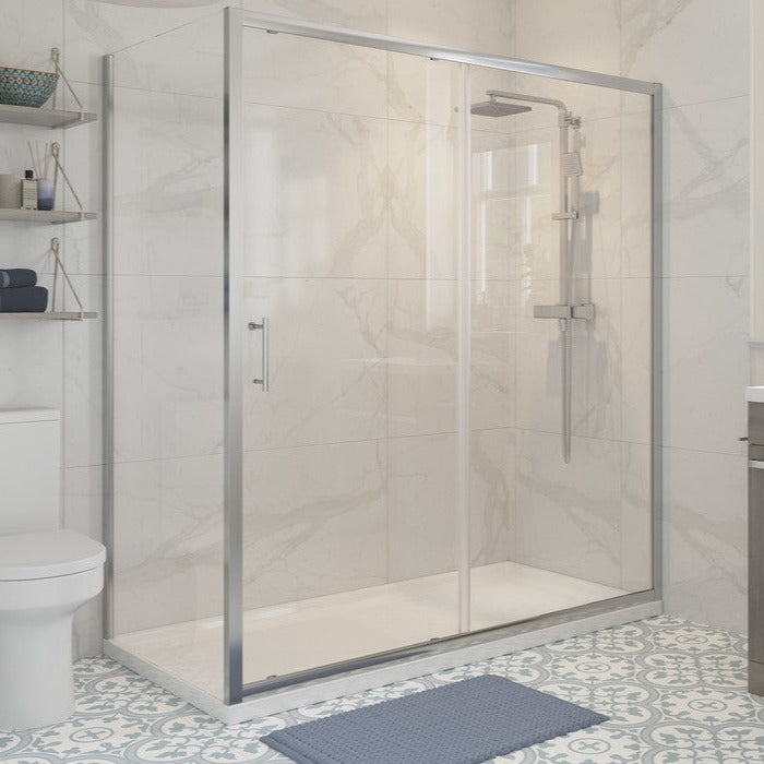 Reflexion Classix 1200mm Sliding Door & 900mm Tray Pack