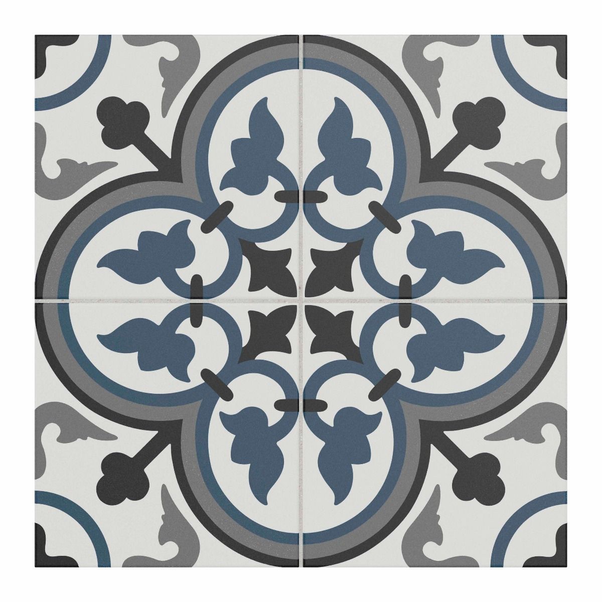 Sorolla Patterned Ceramic Wall & Floor Tile 25x25cm-Verona-P10869
