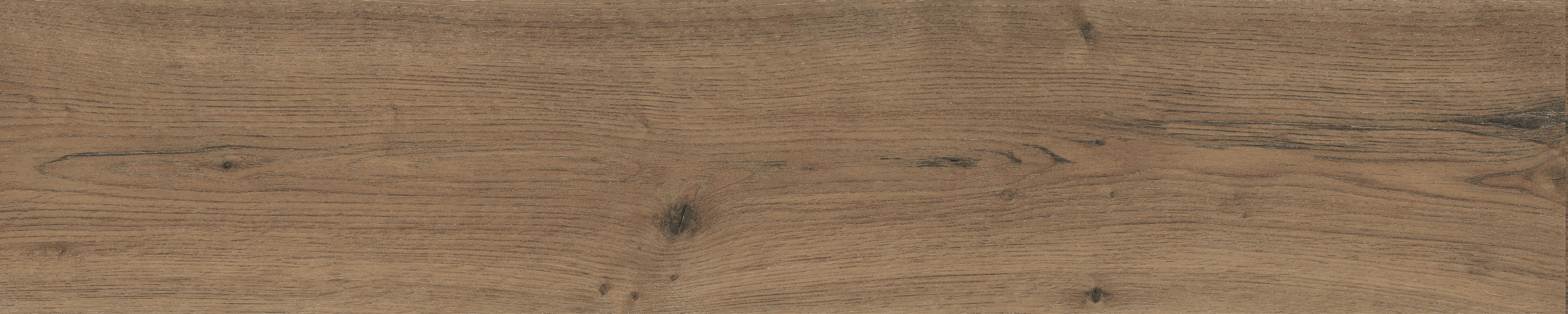 Soul Dark Oak Wood Effect Porcelain Floor Tile 23.3x120cm