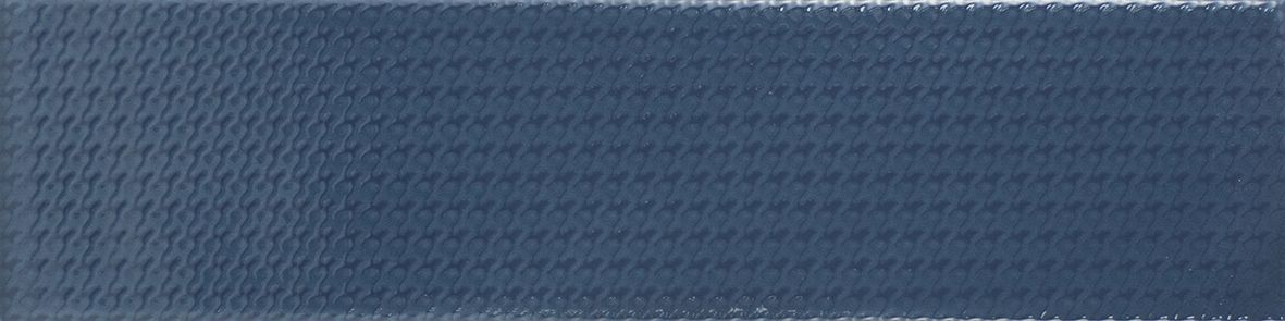 Crafted Gradient Patterns Denim Ceramic Tile 7.5x30cm