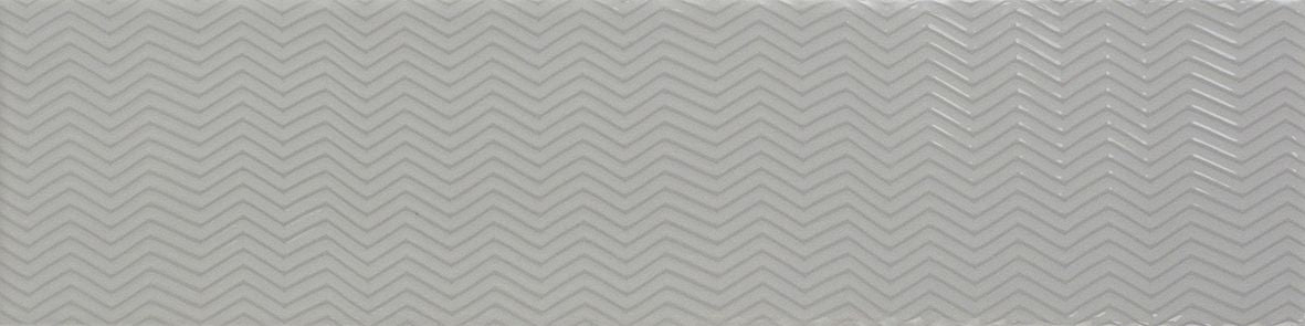 Crafted Gradient Patterns Grey Ceramic Tile 7.5x30cm