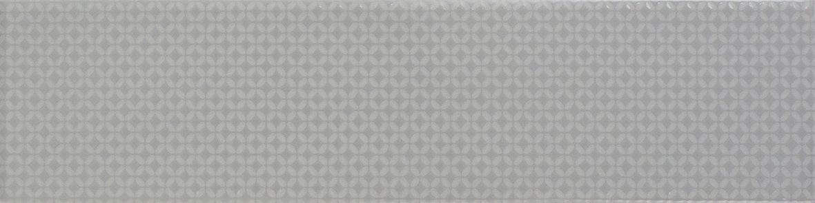 Crafted Gradient Patterns Grey Ceramic Tile 7.5x30cm