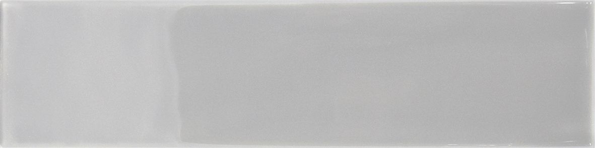 Verona Crafted Gradient Plain Grey Ceramic Tile 7.5x30cm