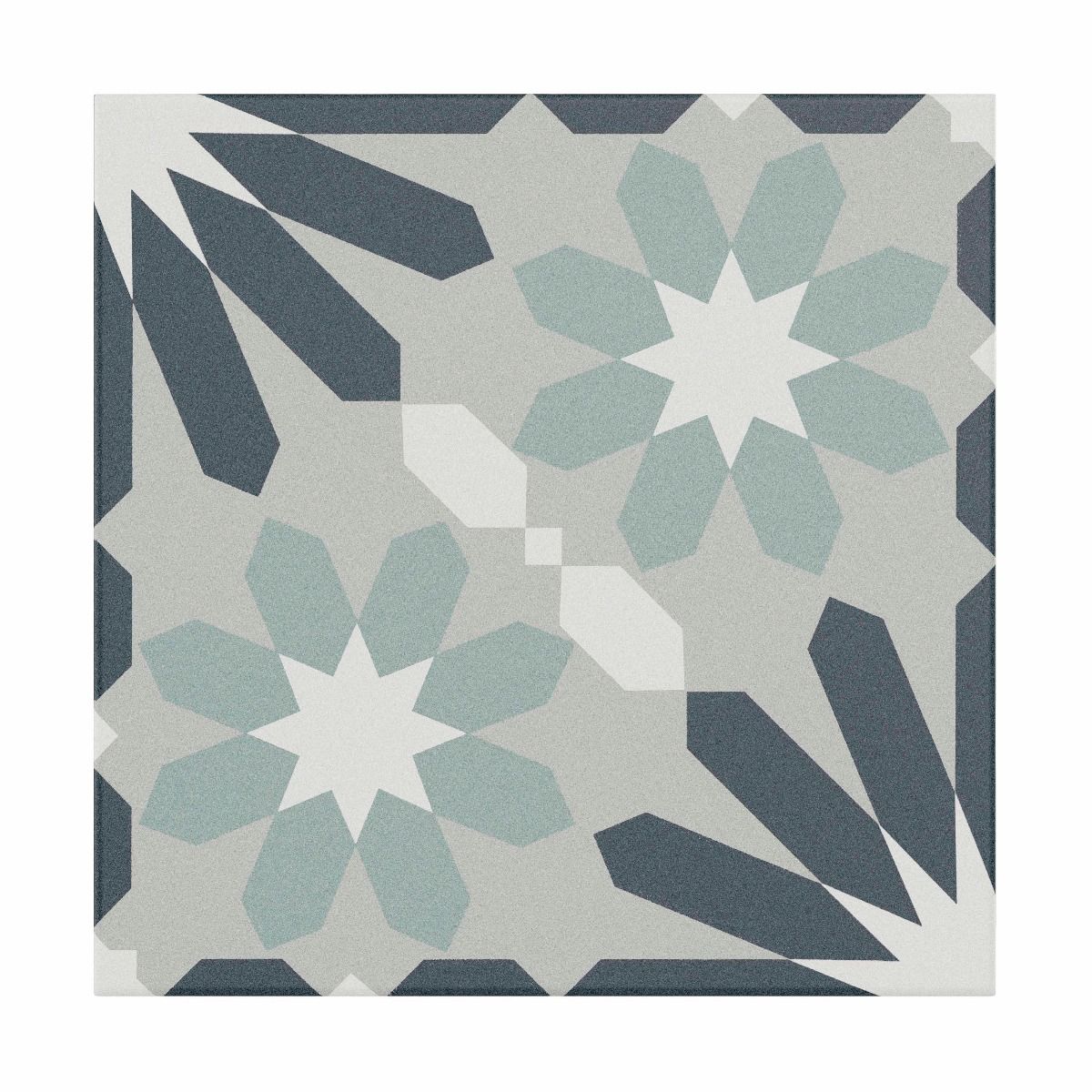 Gaudi Patterned Ceramic Wall & Floor Tile 25x25cm