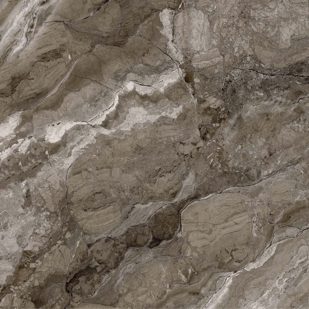 Verona Kore Slate Grey Glazed Porcelain Wall & Floor Tile 60x60cm