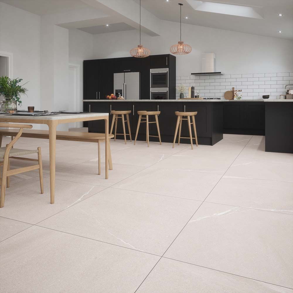 Grande Eastford Mink Matt Porcelain Wall & Floor Tile 100x100cm