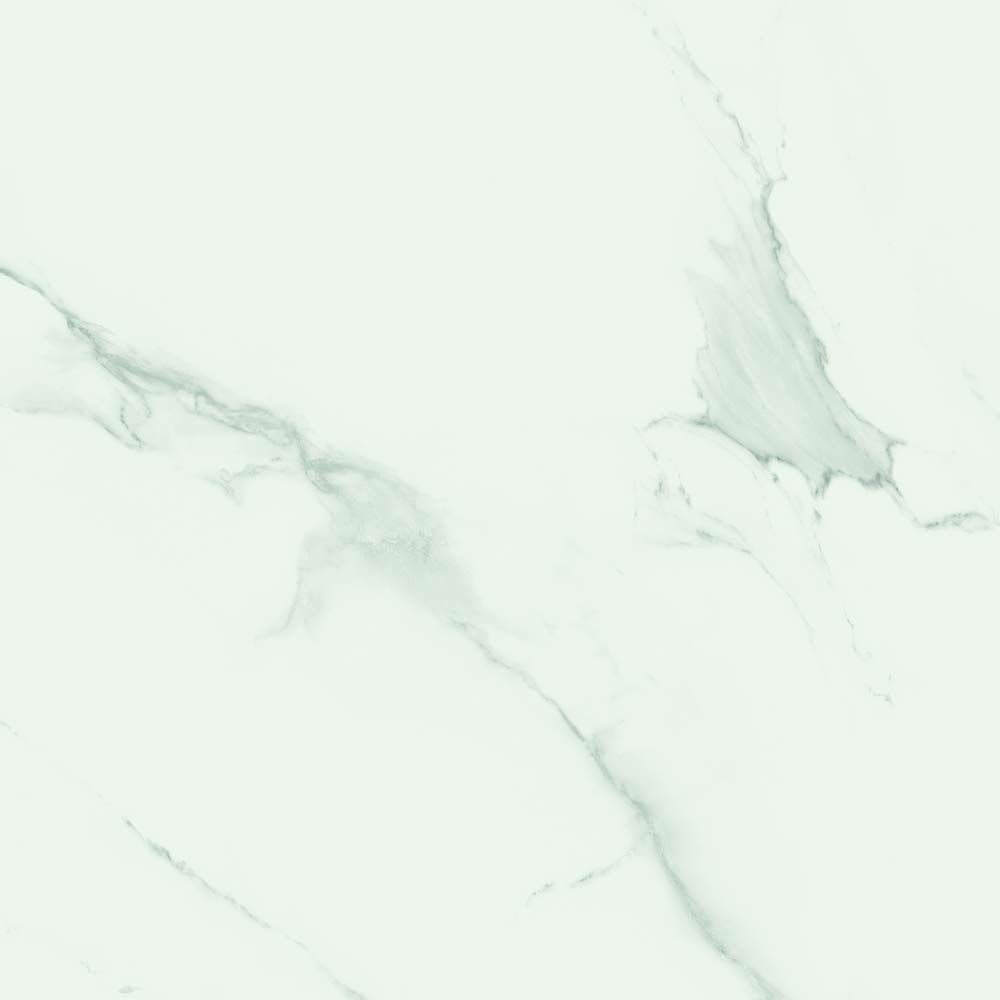 Grande Sanford White Matt Porcelain Marble Effect Tile 100x100cm