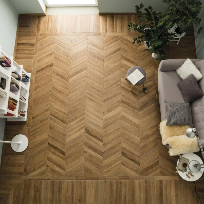 Rondine Vintage Dore Wood Effect Tile 7.5x45cm