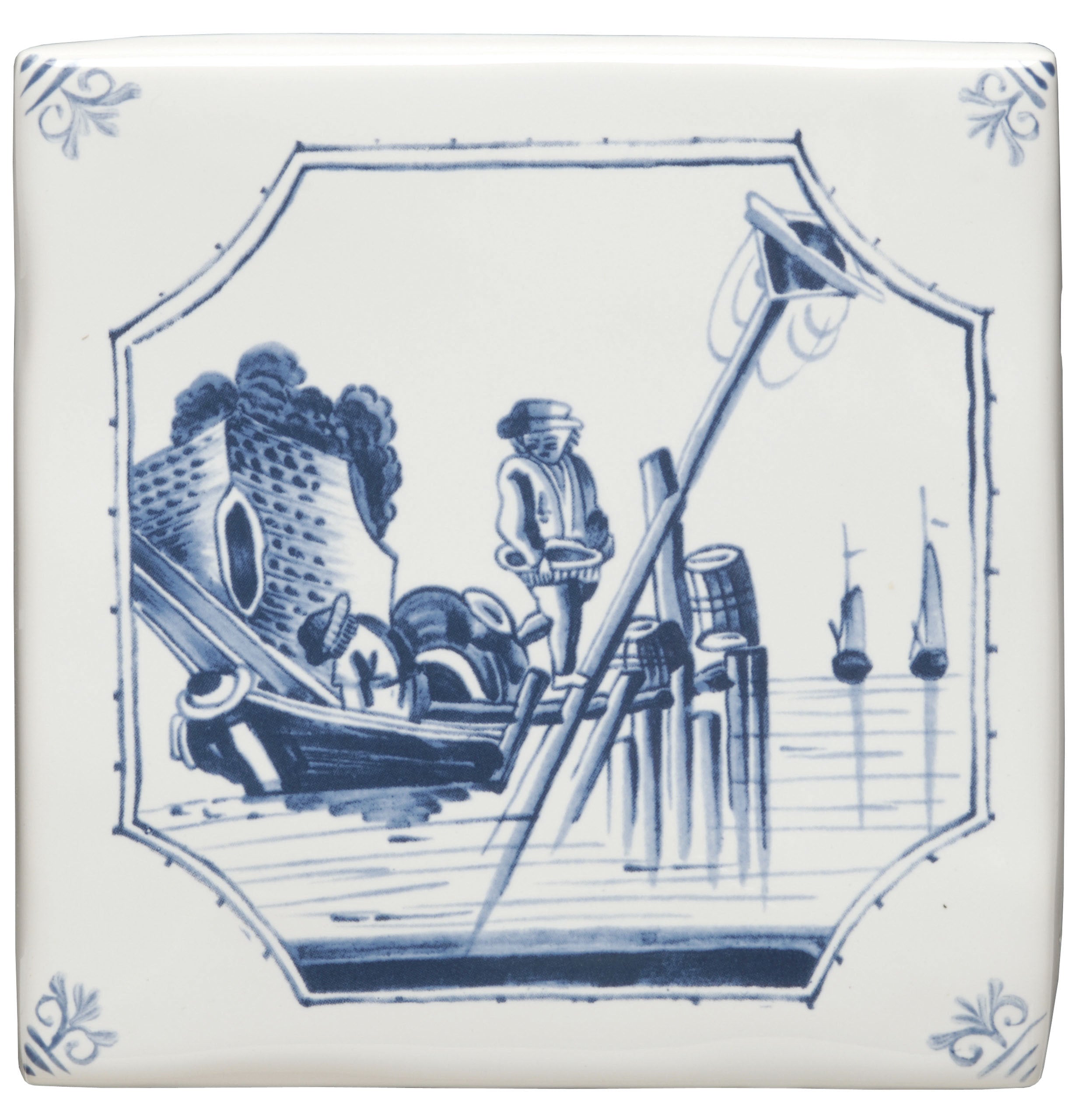 The Winchester Tile Company Classic English Delft River Scenes