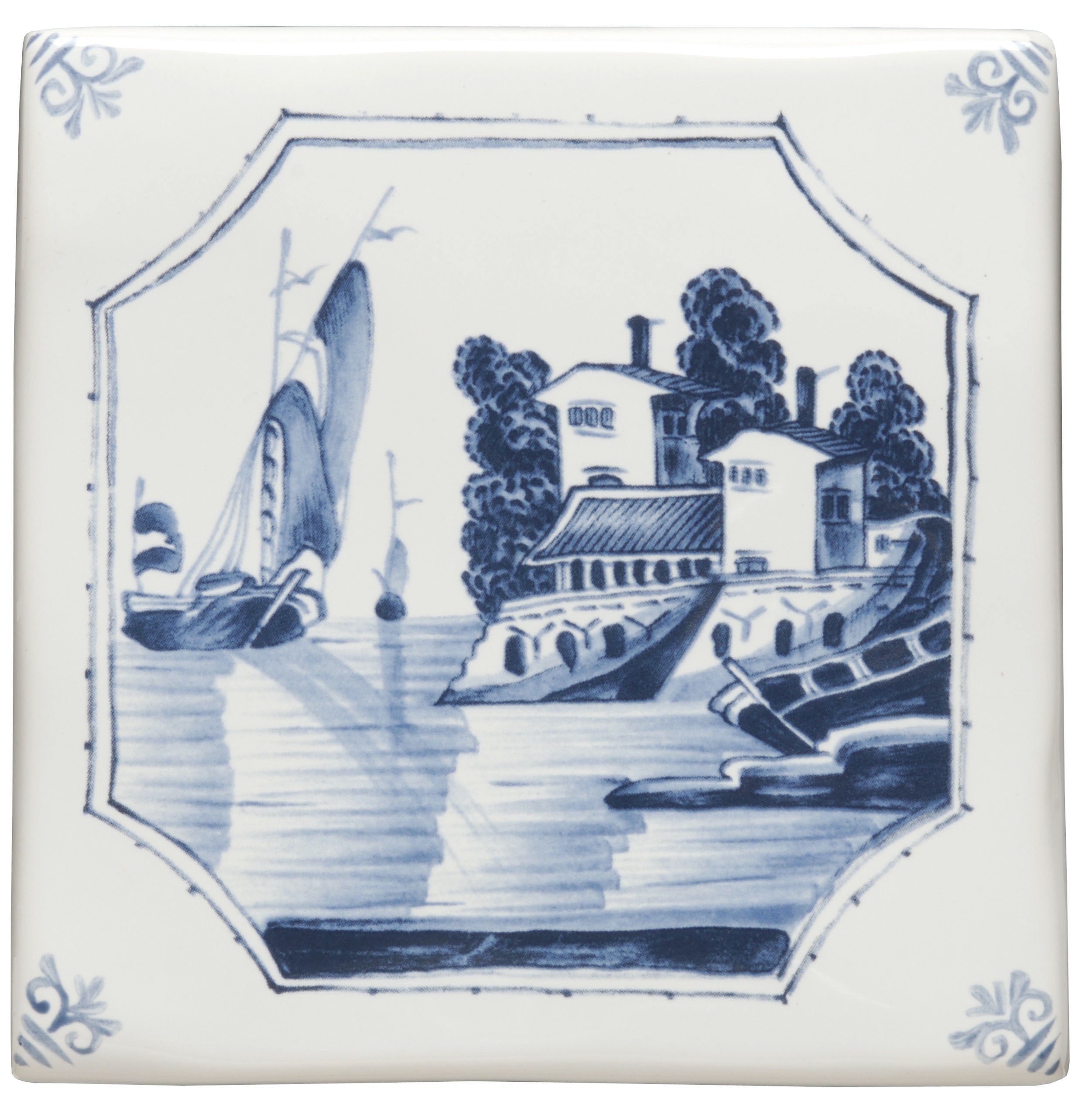 The Winchester Tile Company Classic English Delft River Scenes