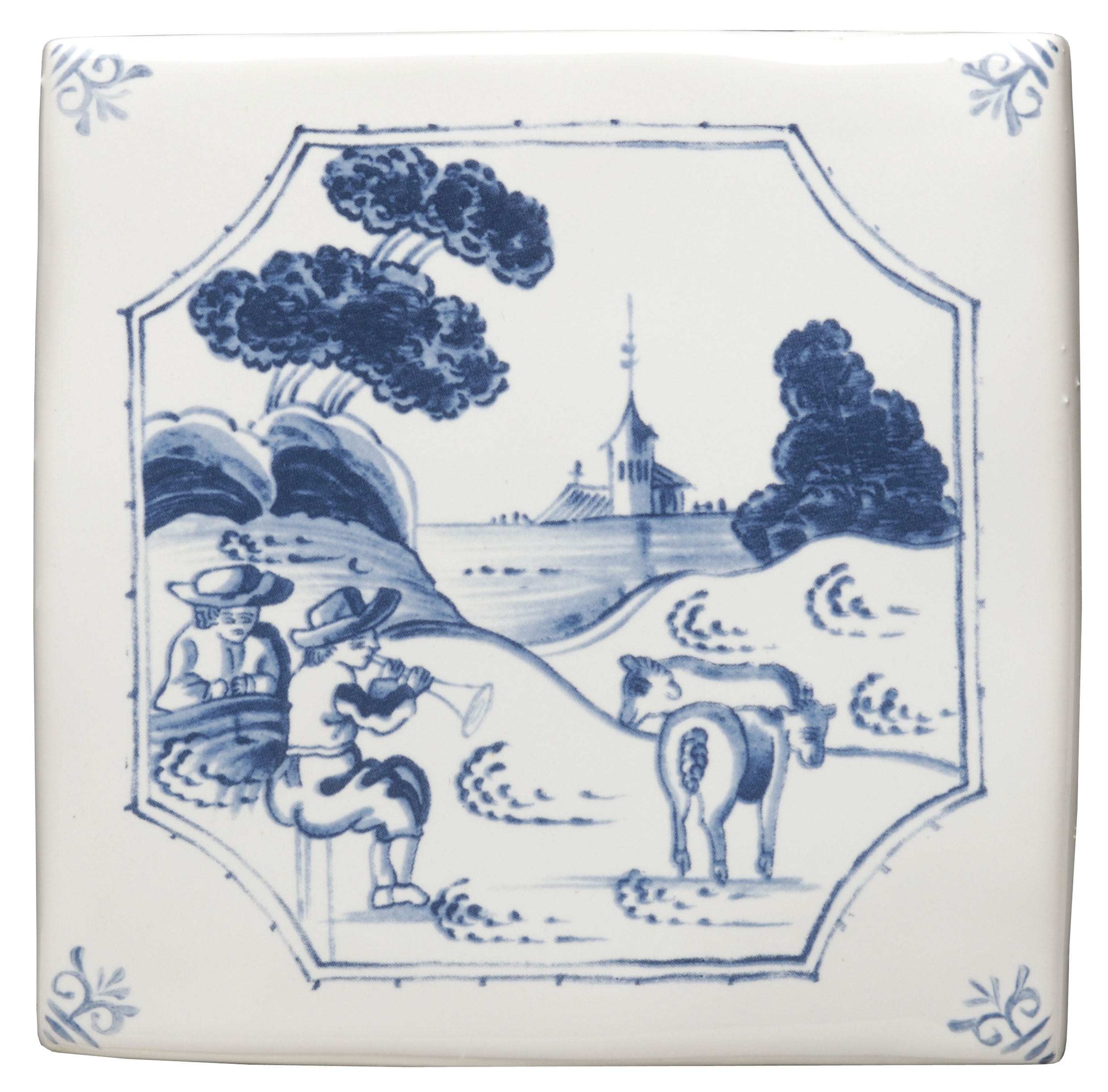 The Winchester Tile Company Classic English Delft River Scenes