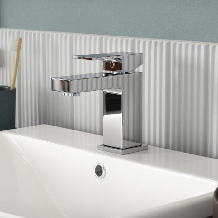 Thena Bath Filler - Chrome