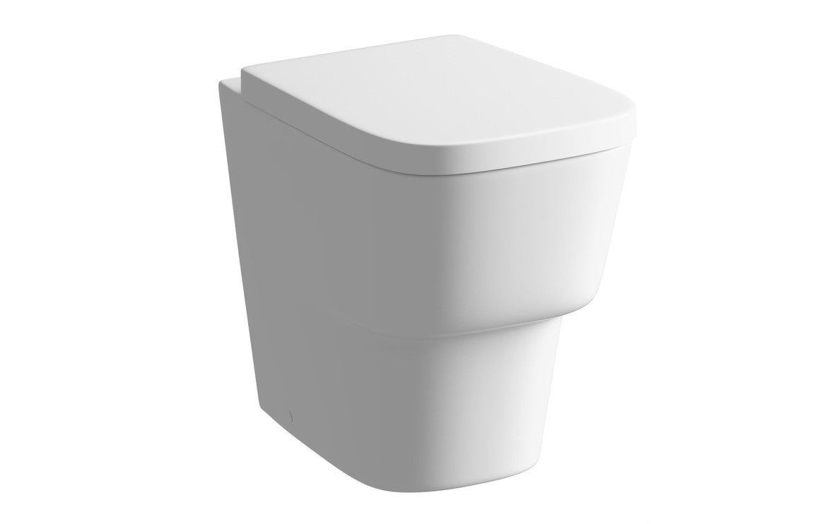 Amber Back To Wall WC & Soft Close Seat-Toilets-DIPTP030-
