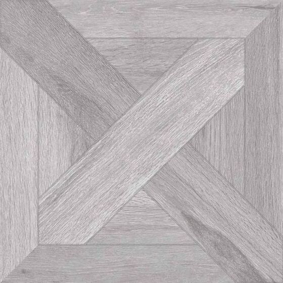 Argyll Parquet Grey Porcelain Wood Effect Tile 60x60cm