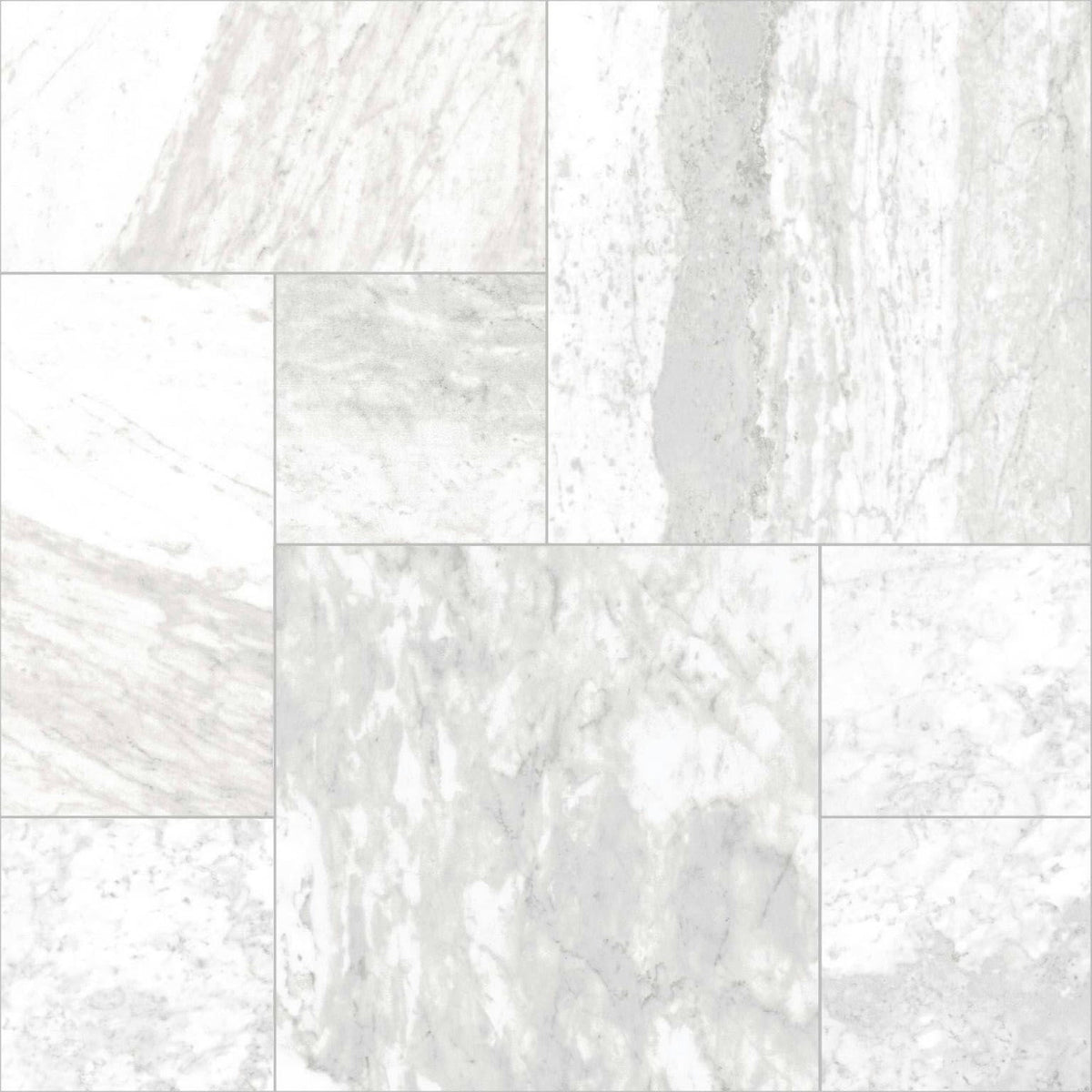 Arizona White Opus Modular Porcelain Floor Tile Set