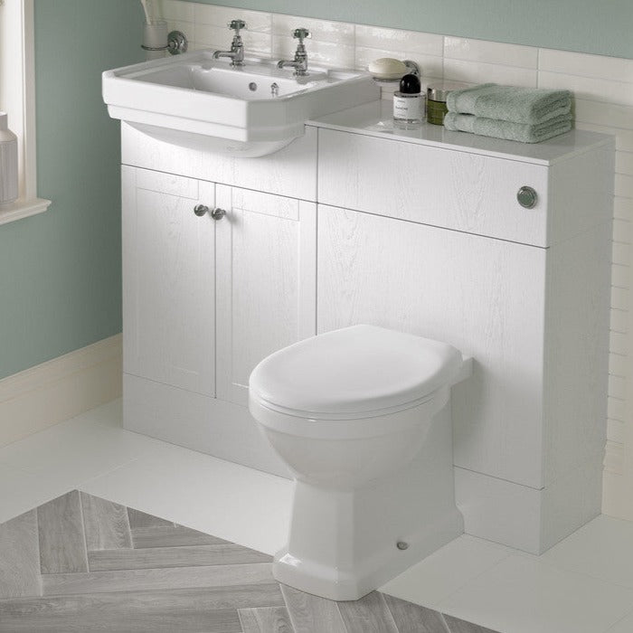 Berlington Traditional Semi Recessed Basin-Basins-DIPB2046-