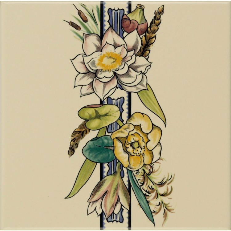 Original Style Artworks Birds and Butterfly Border