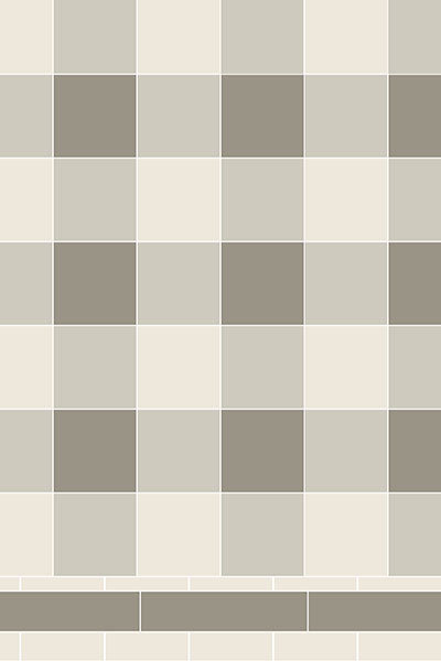 Original Style Victorian Cambridge 3-colour Pattern