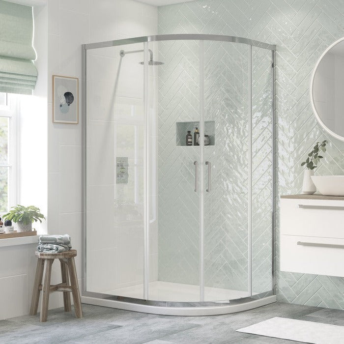 Capital8 1200x900mm 2 Door Offset Quadrant-Shower Enclosures-CAPCS0352-