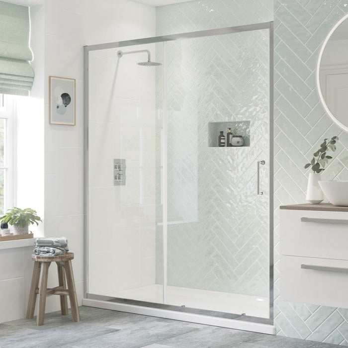 Capital8 1500mm Sliding Door-Shower Enclosures-CAPCS0362-