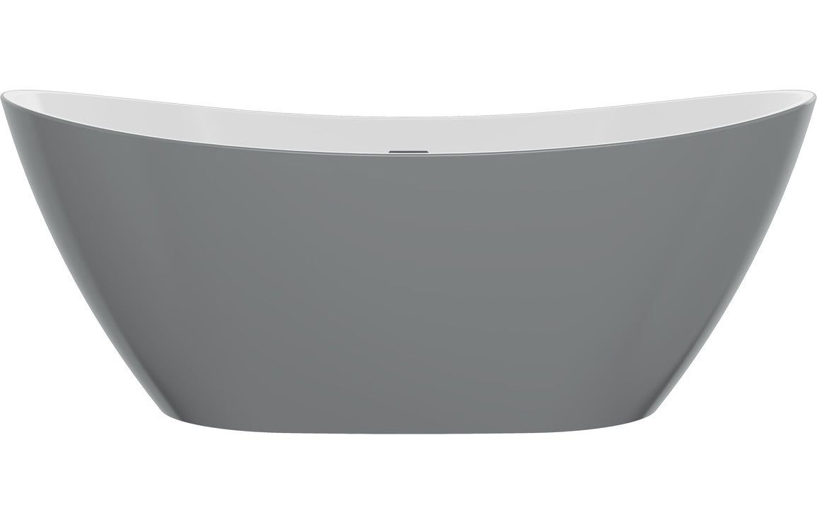 Celtic Freestanding Bath Grey-Baths-DIBF0070-