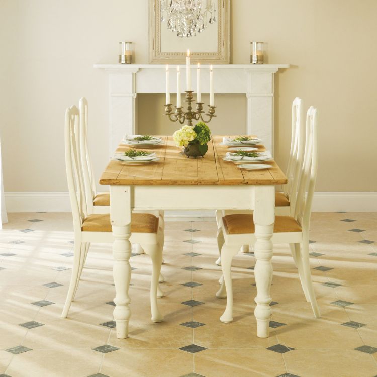 Original Style Earthworks Chalon Tumbled Limestone Octagon Tile 40x40cm