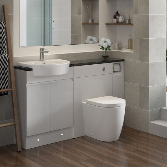 Colleen 555x435mm 1TH Semi Recessed Basin-Basins-DIPBP1140-