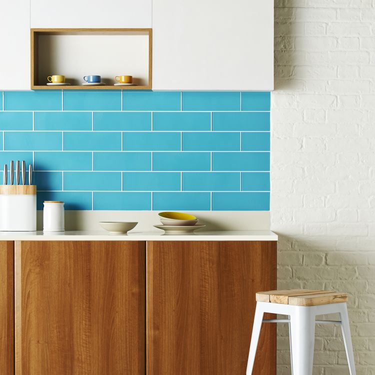 Original Style Glassworks Colorado Clear Glass Tile 10x30cm