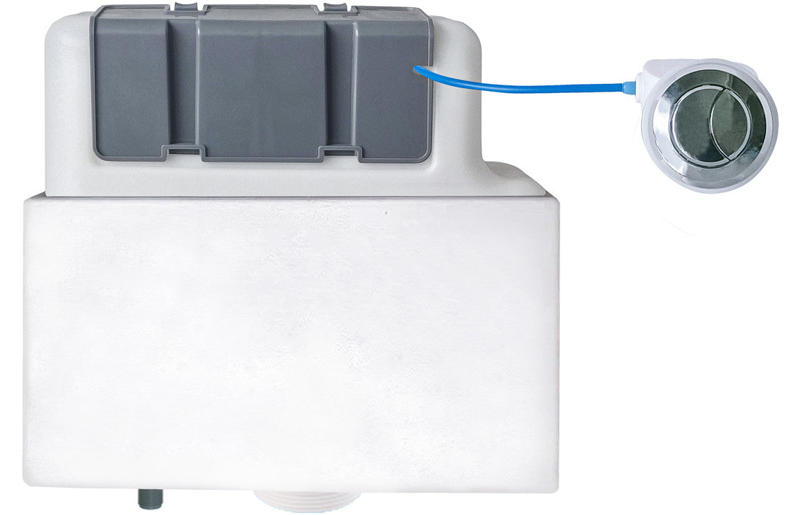 Concealed Cistern (Bottom Inlet)-Frames, Flushplates & Cisterns-DIBC0128-