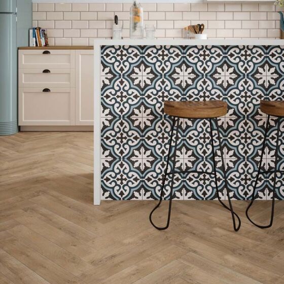 Verona Daintree Oak Matt Glazed Porcelain Wall and Floor Tile 10x59cm