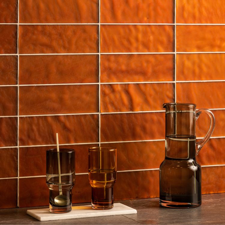 Original Style Glassworks Elara Eclipse Tile 8x20cm