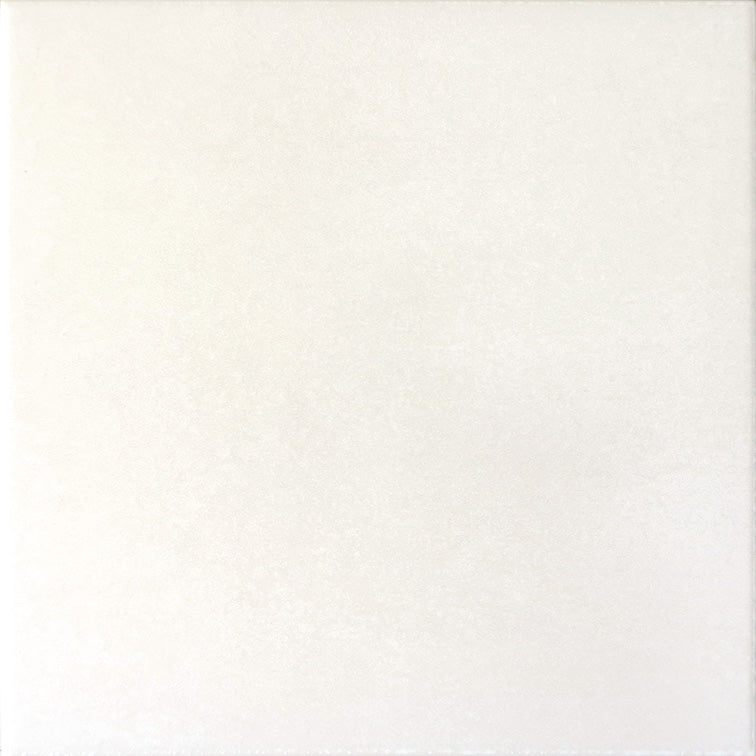 Equipe Caprice Plain White Porcelain Tile 20x20cm
