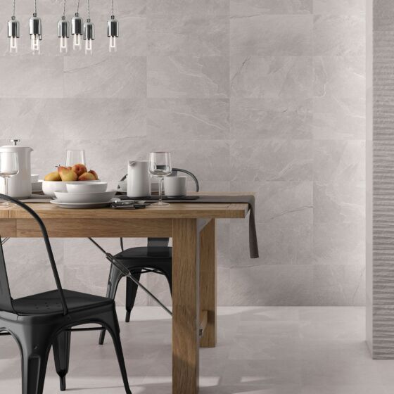 Verona Garonne Smoke Matt Wall Ceramic Wall Tile 30x60cm