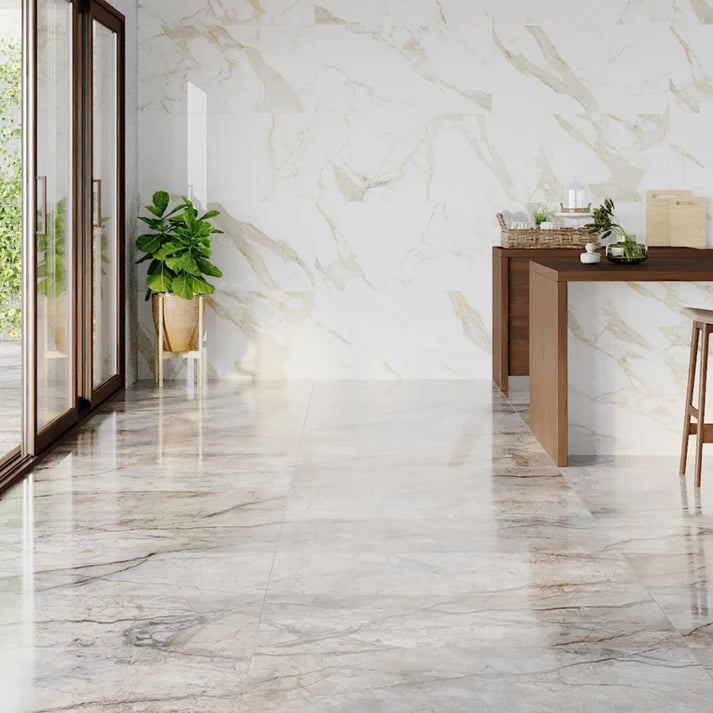 Gold Calacatta Porcelain Tile 60x120cm