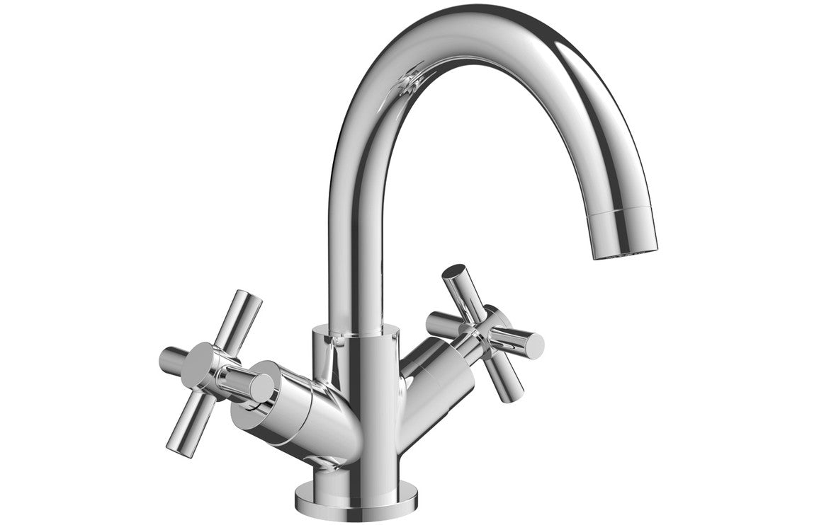 Haka Basin Mixer - Chrome-Basin Taps-CAPTA4183-