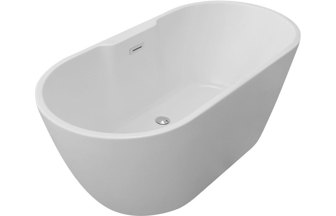 Harlesden Freestanding Bath 1550x745x580mm-Baths-DIBF0074-