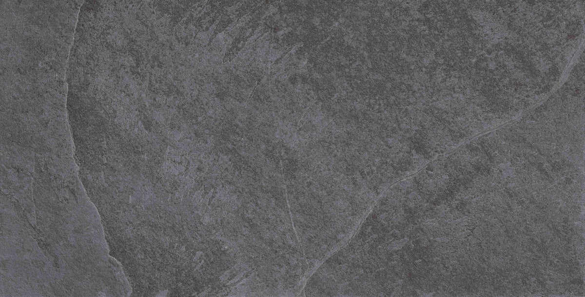Hyndford Anthracite Outdoor Porcelain Slab Tile 60x120cm