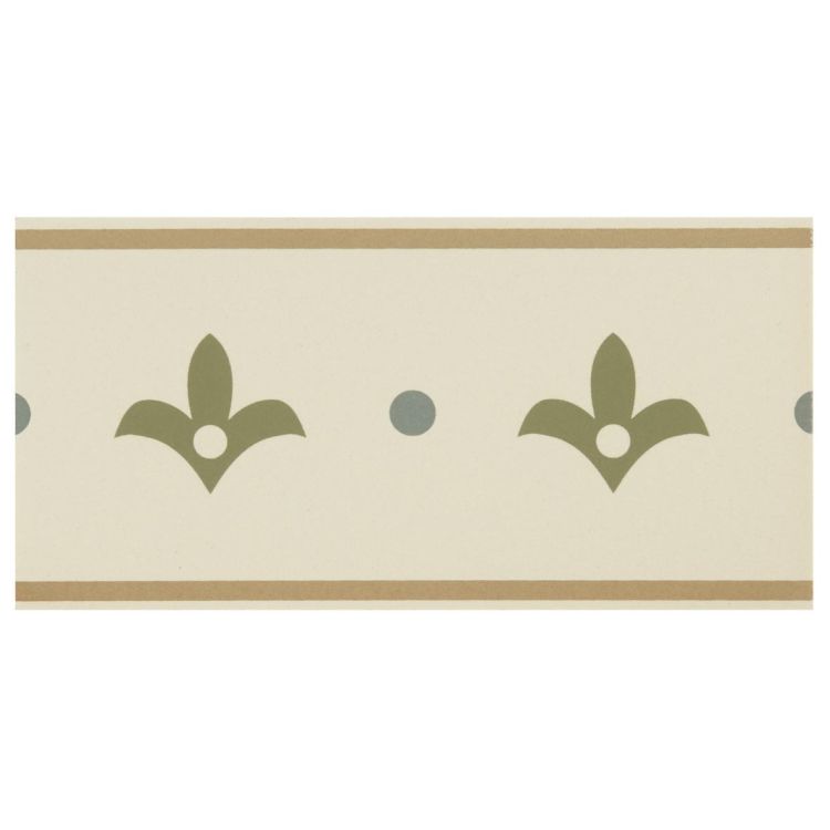 Original Style Odyssey Indo Border Dublin, Denim and Old London on White 15x15cm