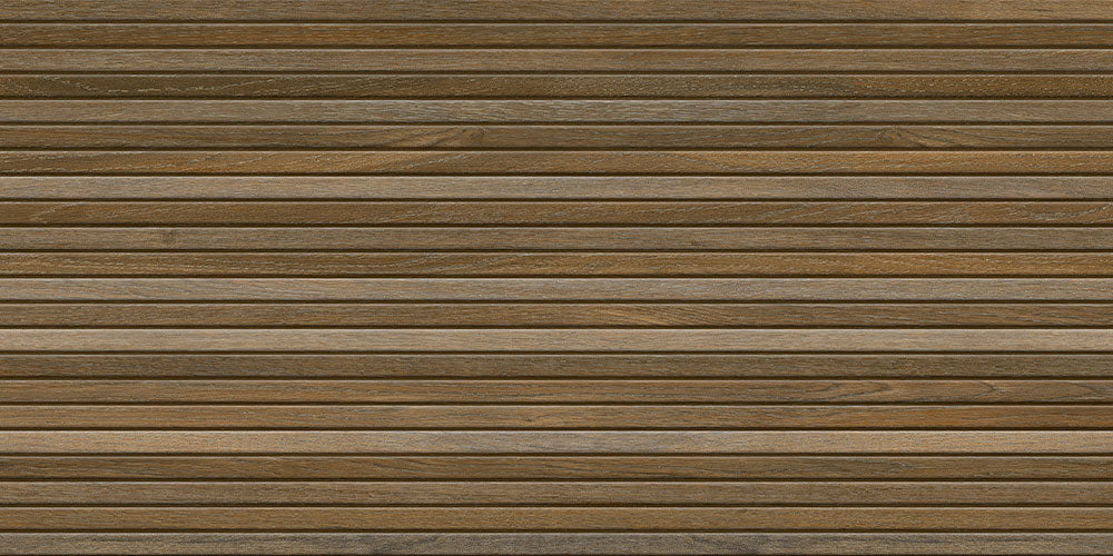 Lexington Walnut Slat Decor Tile 60x120cm