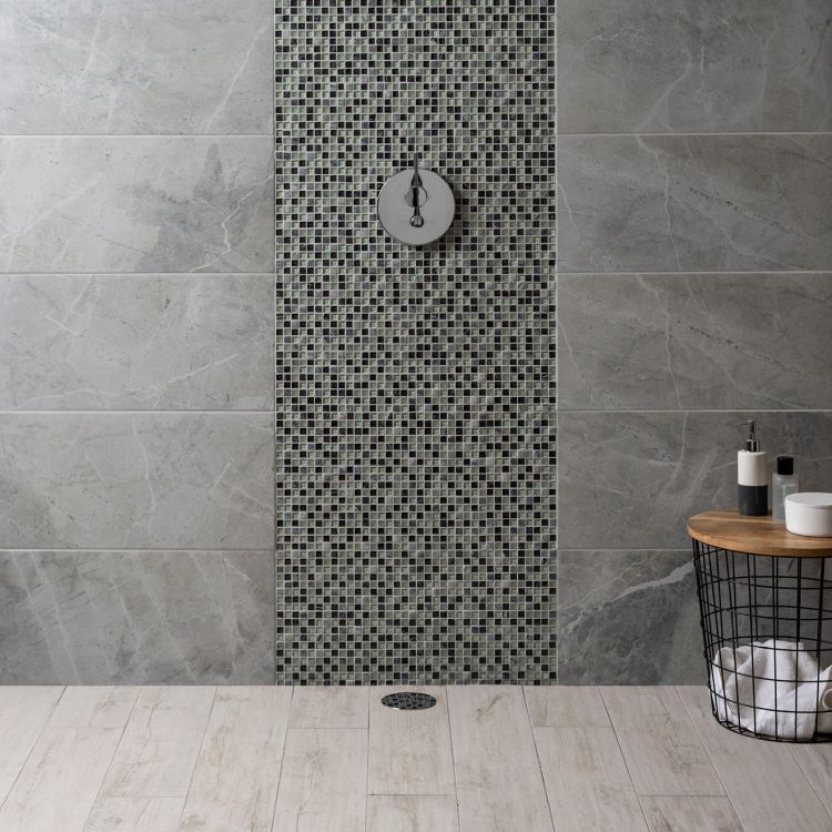 Original Style Tileworks Lignum White Natural Porcelain Wood Effect Tile 17x100cm